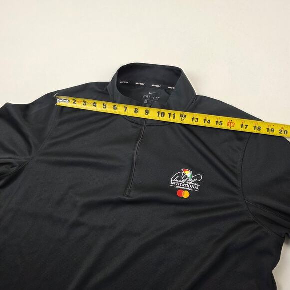 Nike Golf Dri-Fit Pullover Mens XL Black Arnold Palmer Invitational Quarter Zip - Picture 7 of 11